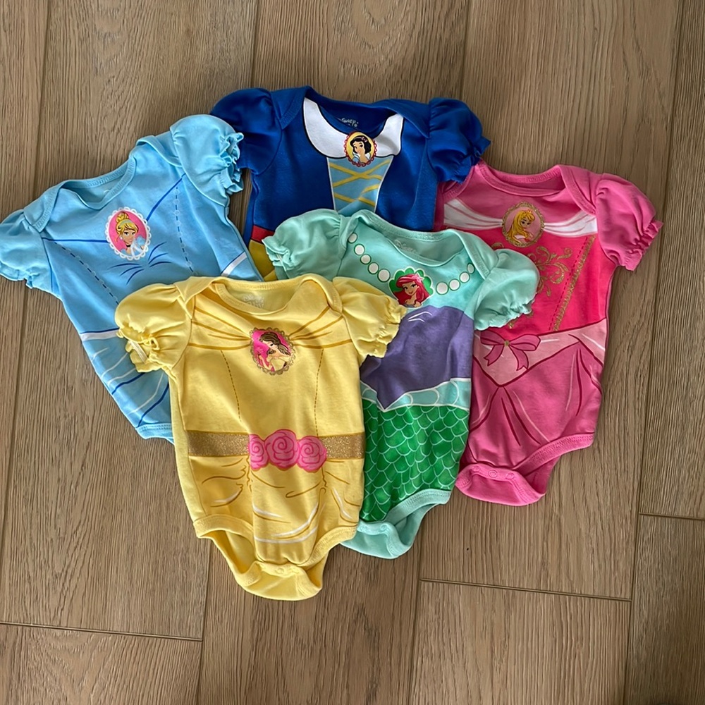 Disney Princess Onesies